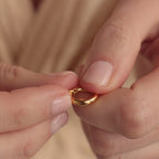 Rolo Circle Charm Necklace