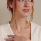 Diamond Bezel Tennis Necklace