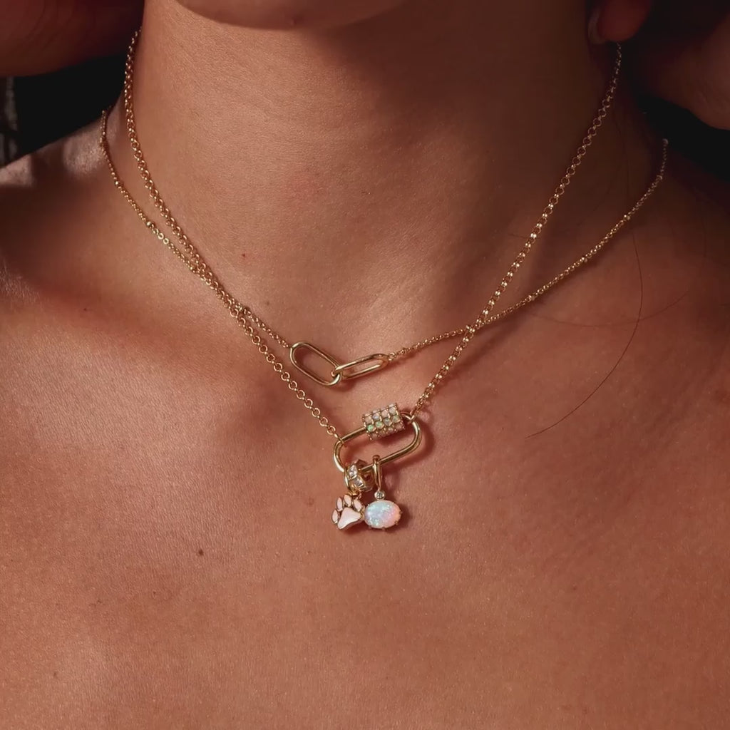Paw Print Charm