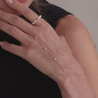 Pearl Hand Chain Bracelet