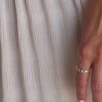 Art Deco Aquamarine Ring