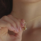 Large Rolo Clasp Necklace