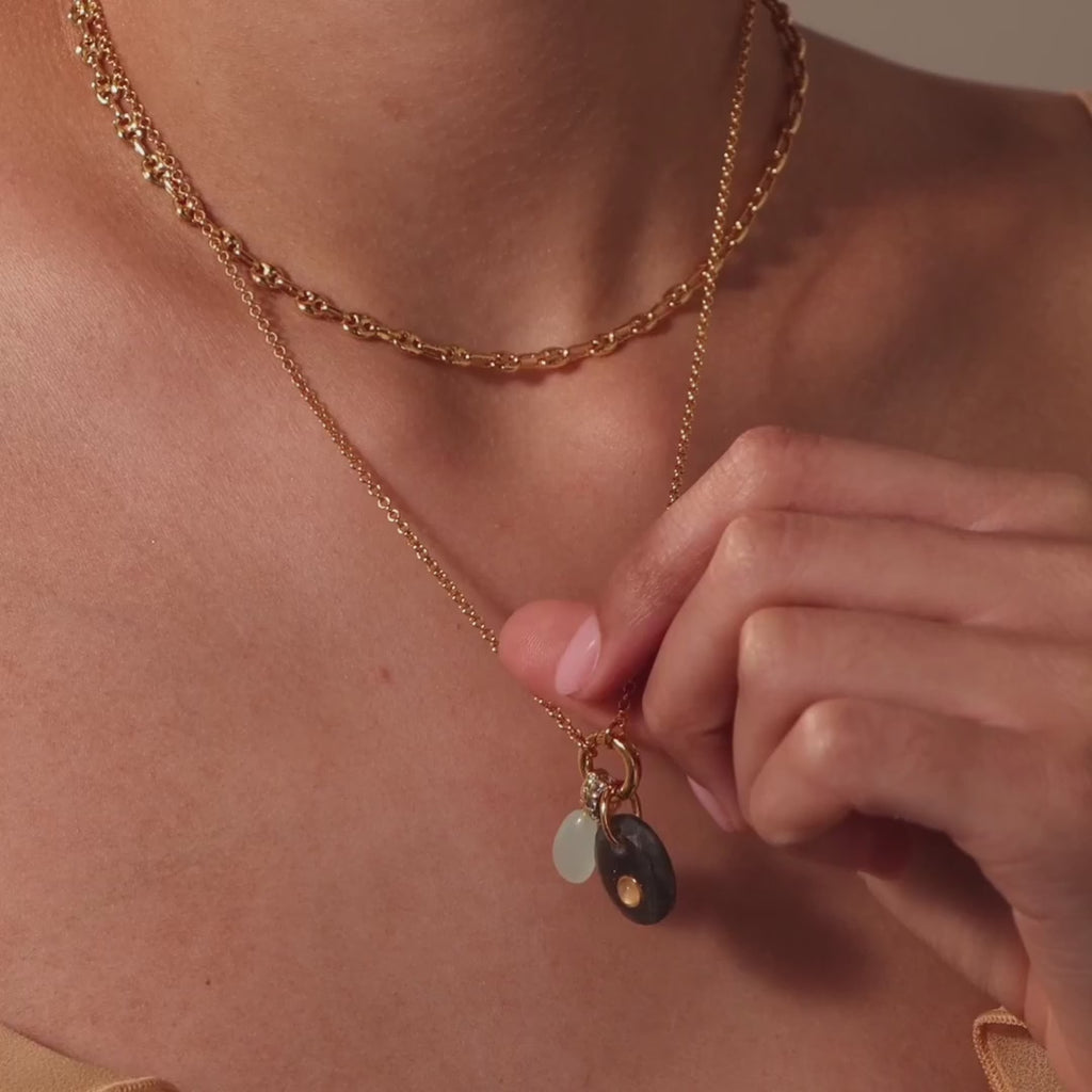 Seafoam Drop Charm