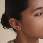 Conjunto de pendientes de cartílago de ágata