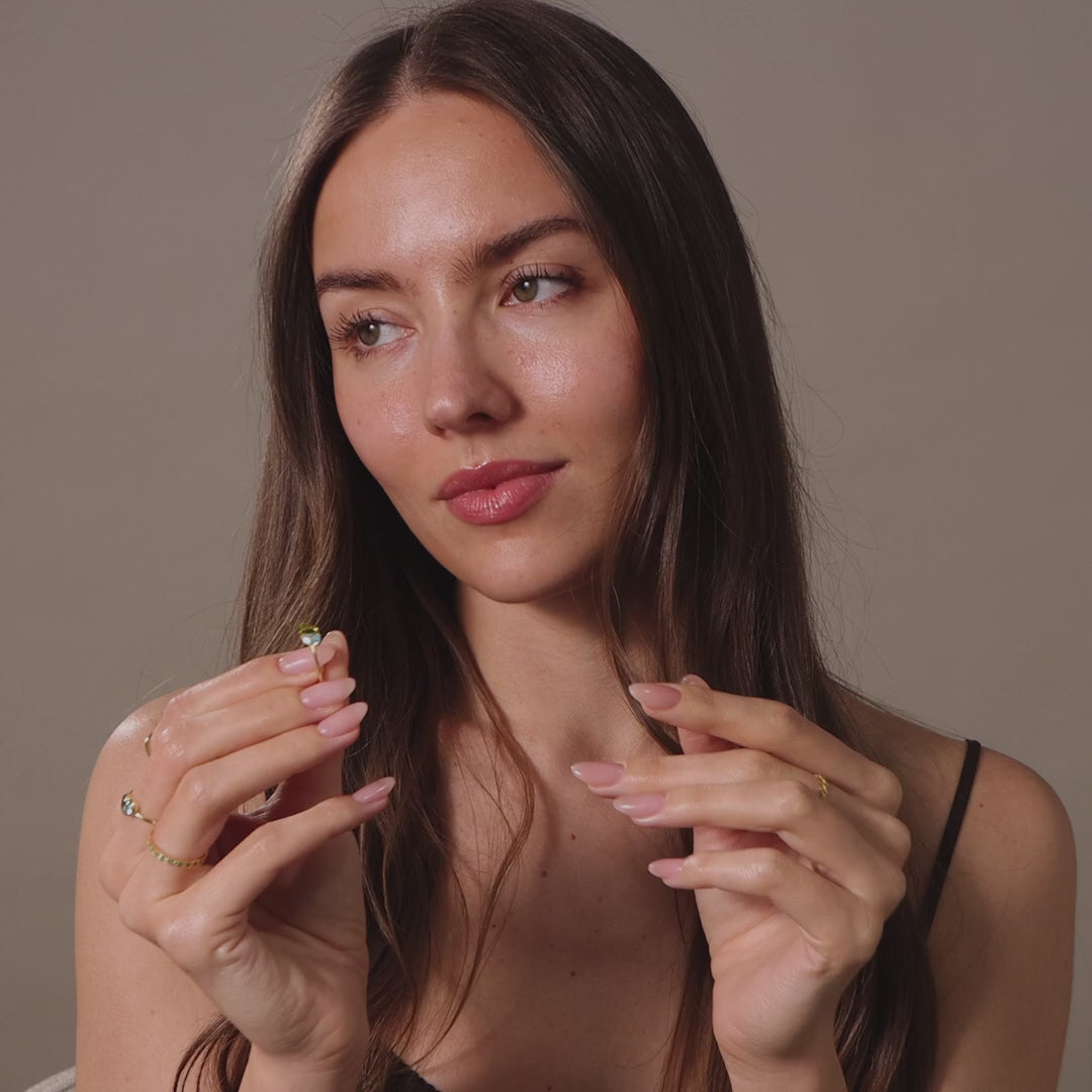 Duo Pear Toi Et Moi Ring