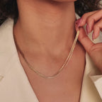 Multi Strand Chain Necklace