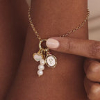 Mother of Pearl Heart Charm