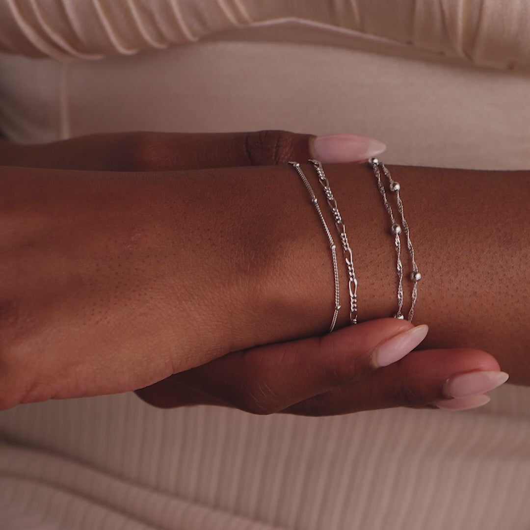 Duo Bead Chain Bracelet