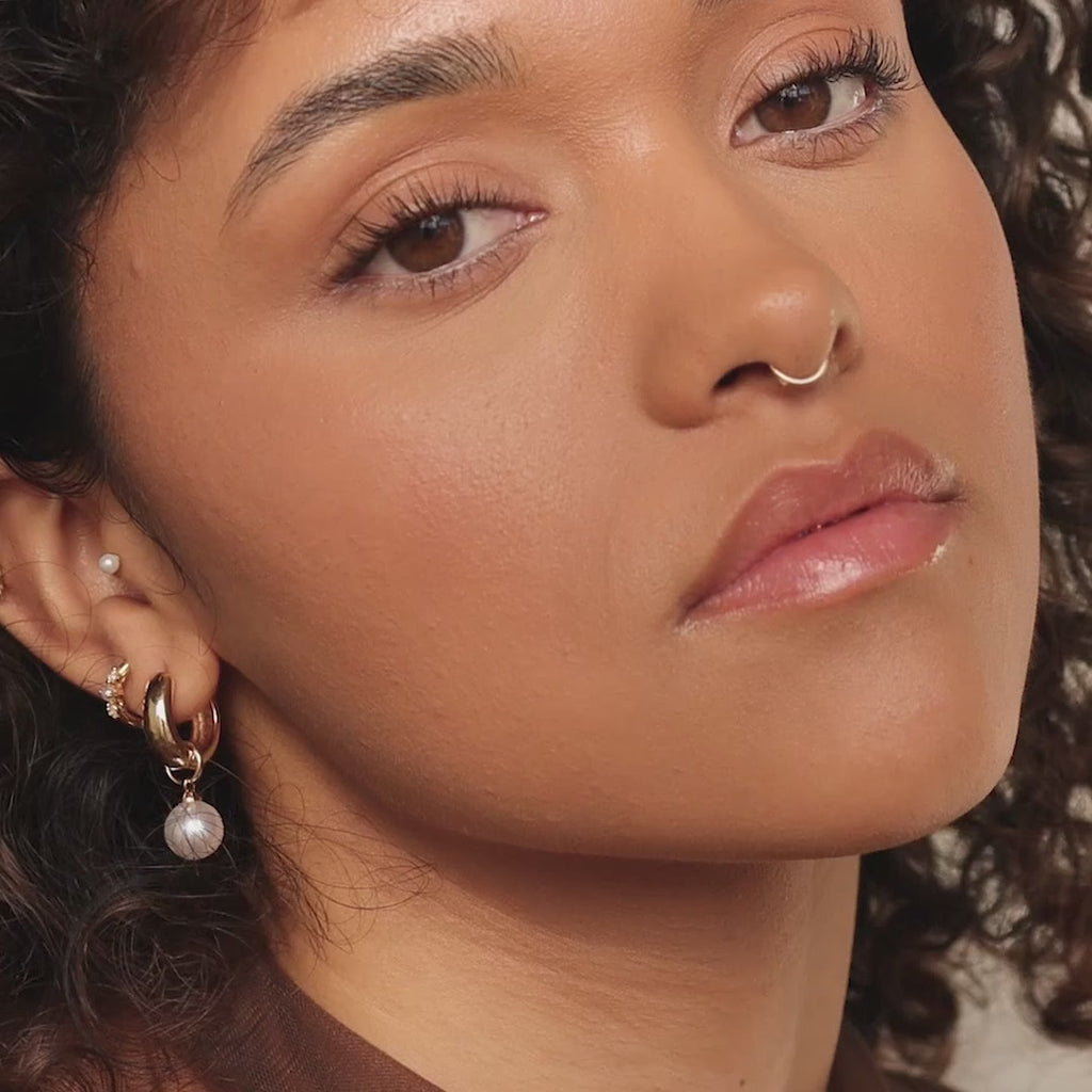 Bold Pearl Drop Earrings