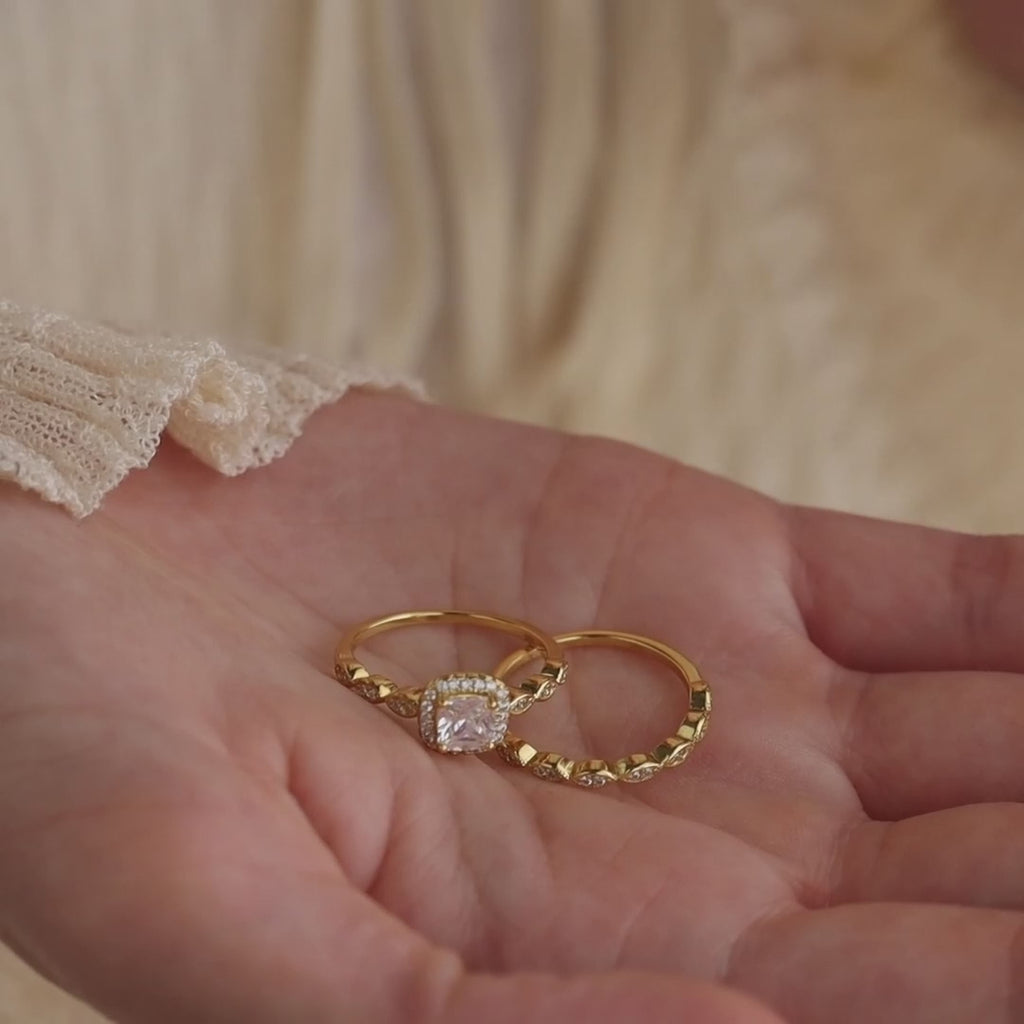 Vintage Diamond Rings Set