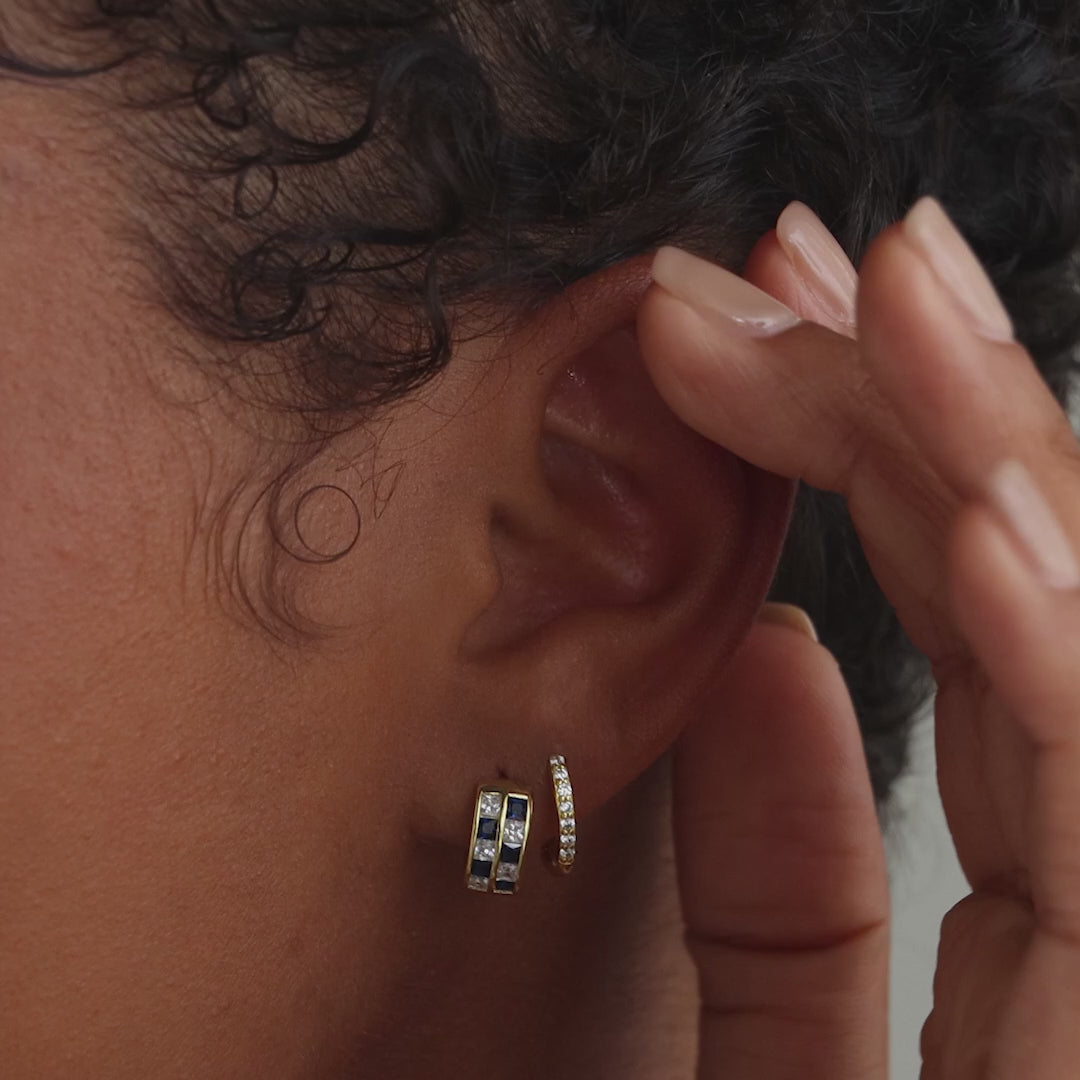 Royal Blue Checkered Huggies