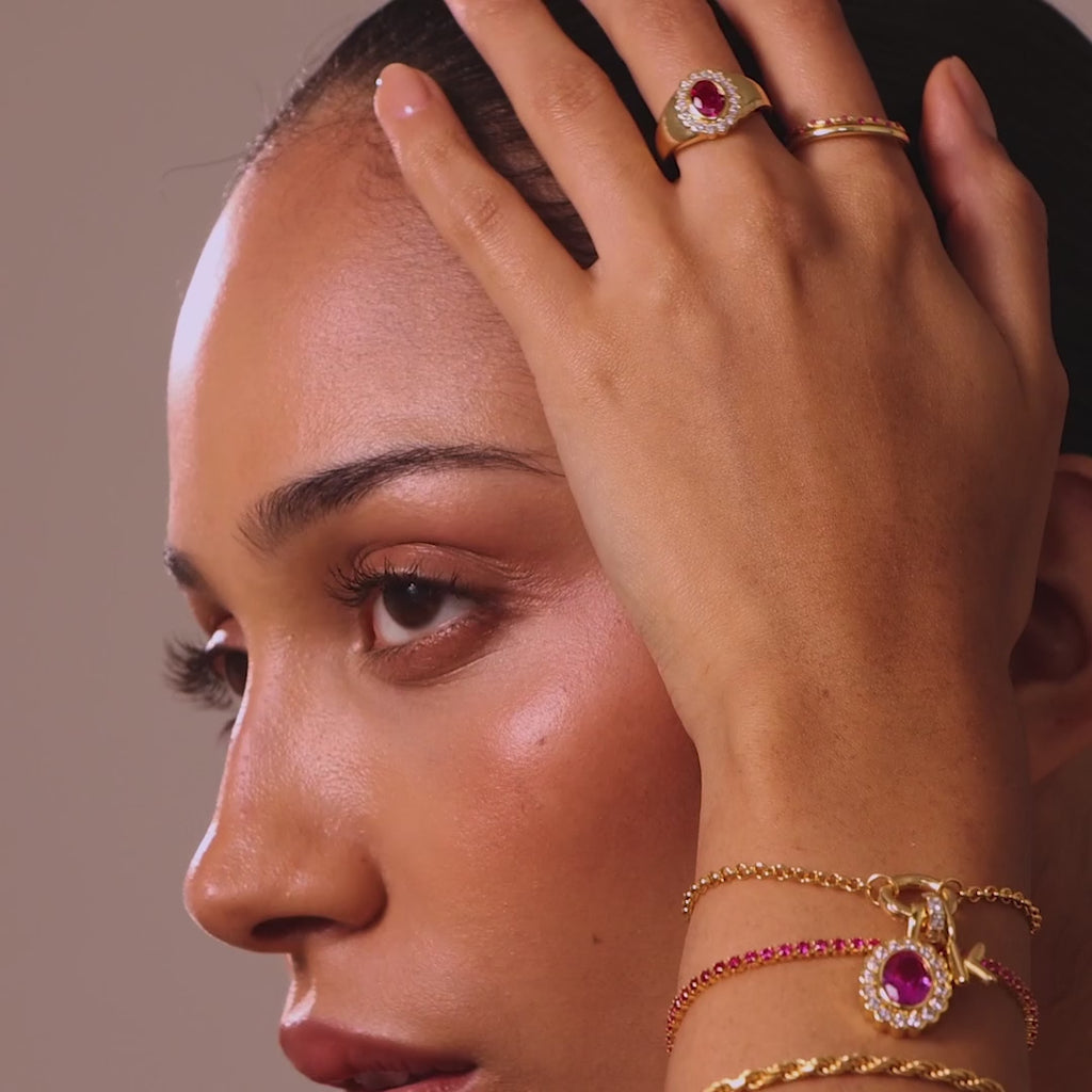 Heirloom Ruby Signet Ring