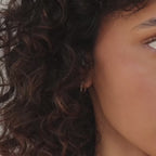 Boucles d’oreilles délicates en opale