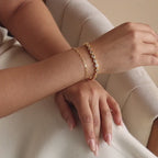 Pear Diamond Tennis Bracelet