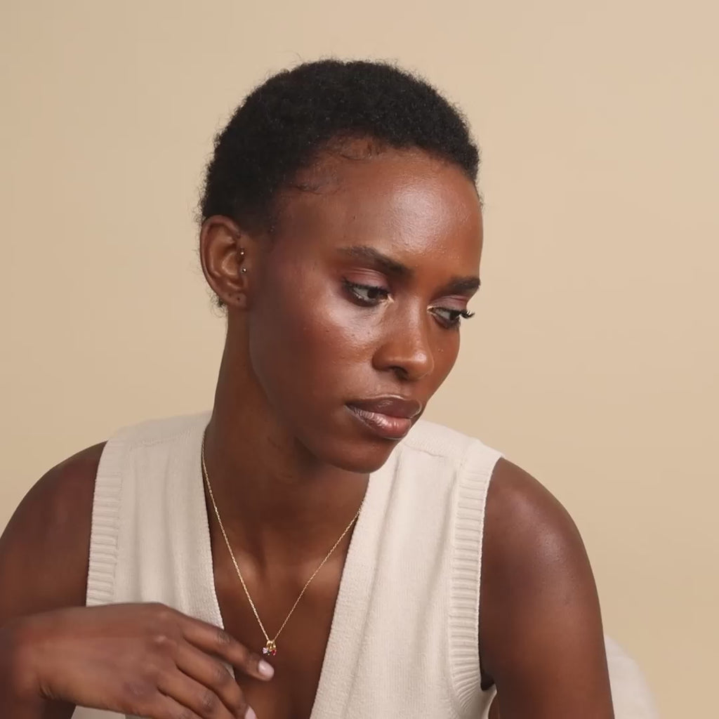 Dainty Birthstone Charm