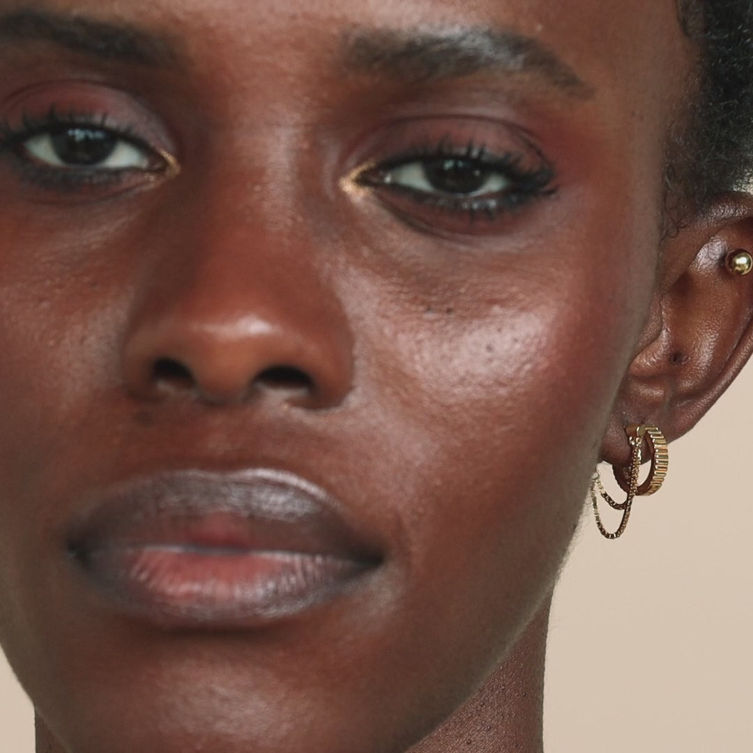 Flatback Chain Earrings