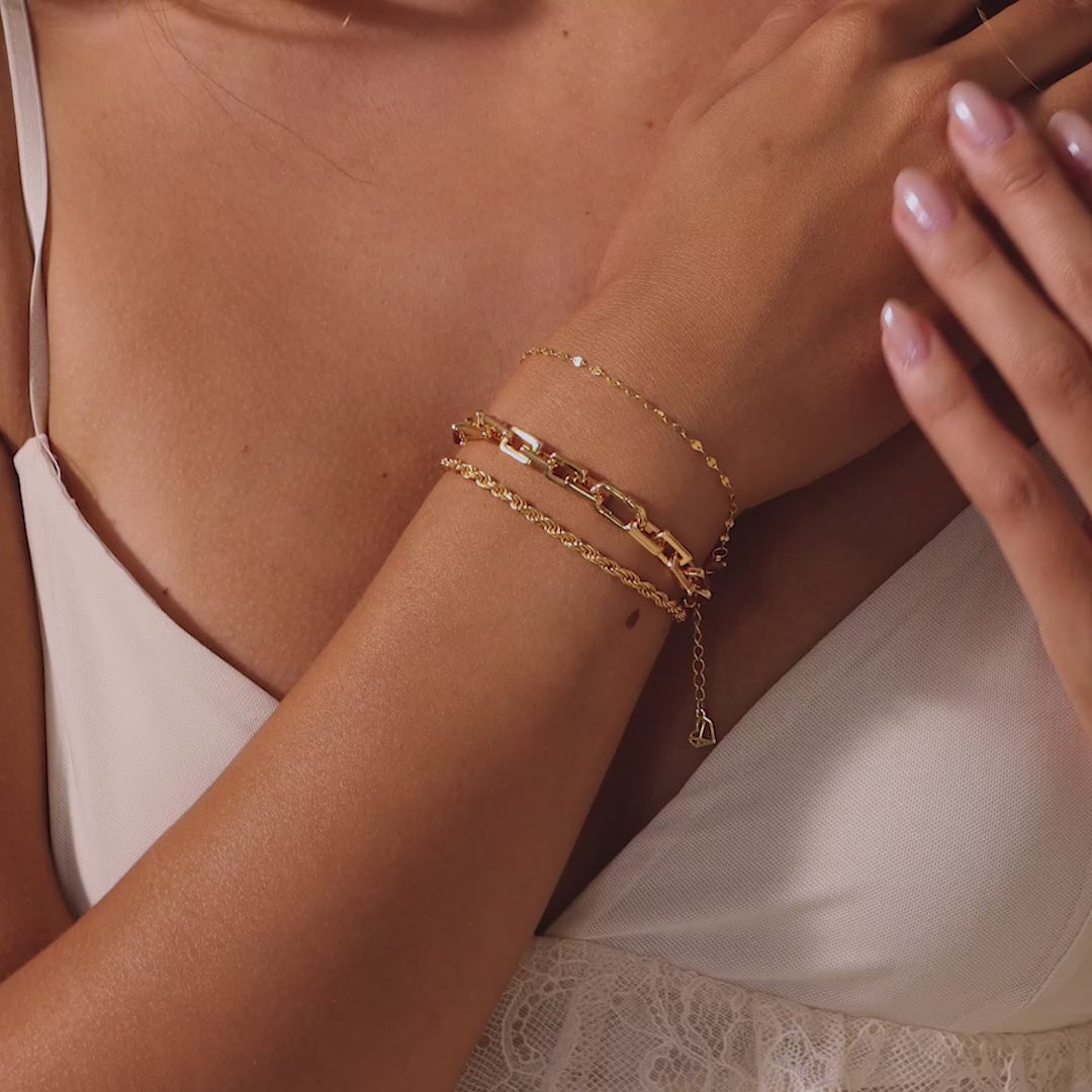 Eternal Link Bracelet in Silver