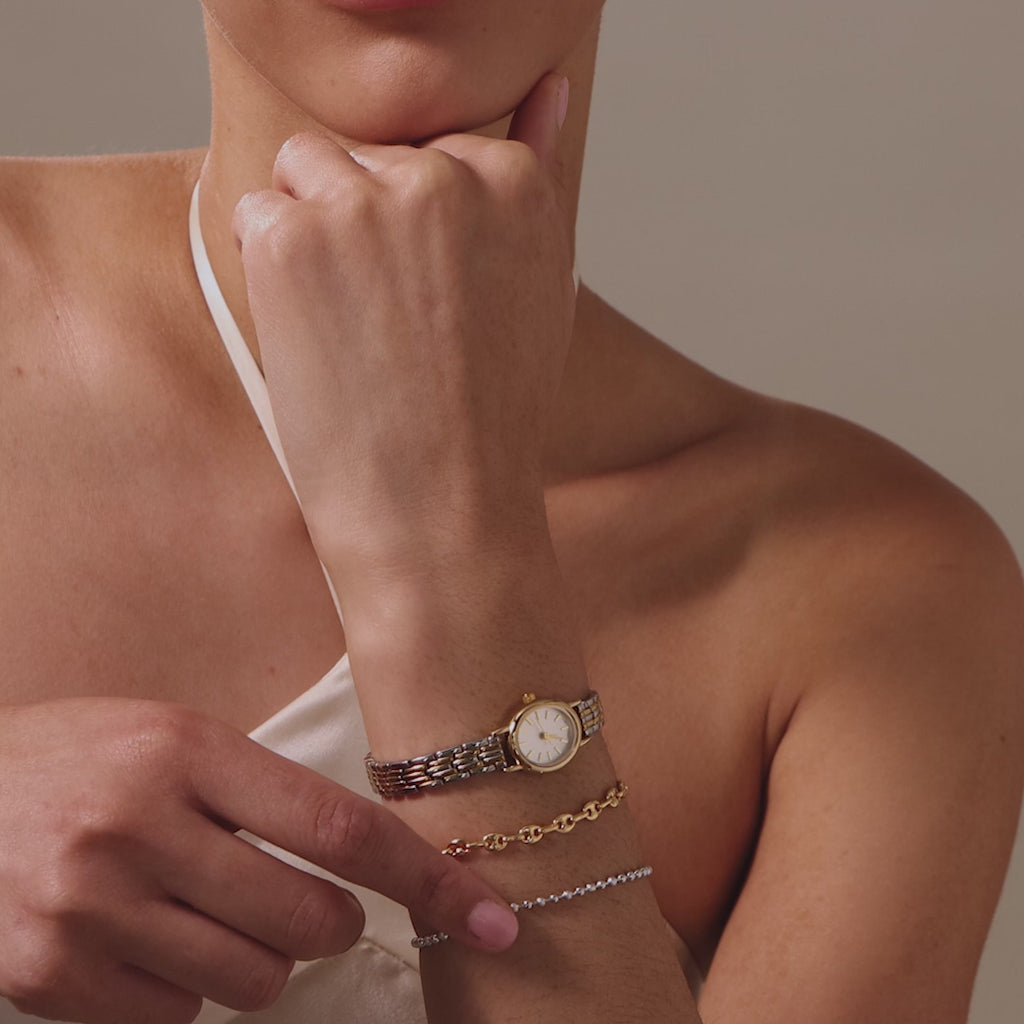 Balance Oval Link Timepiece