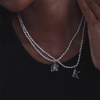 Newsletter Pearl Initial Necklace