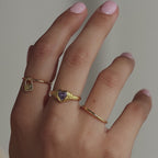 Initial Padlock Drop Ring