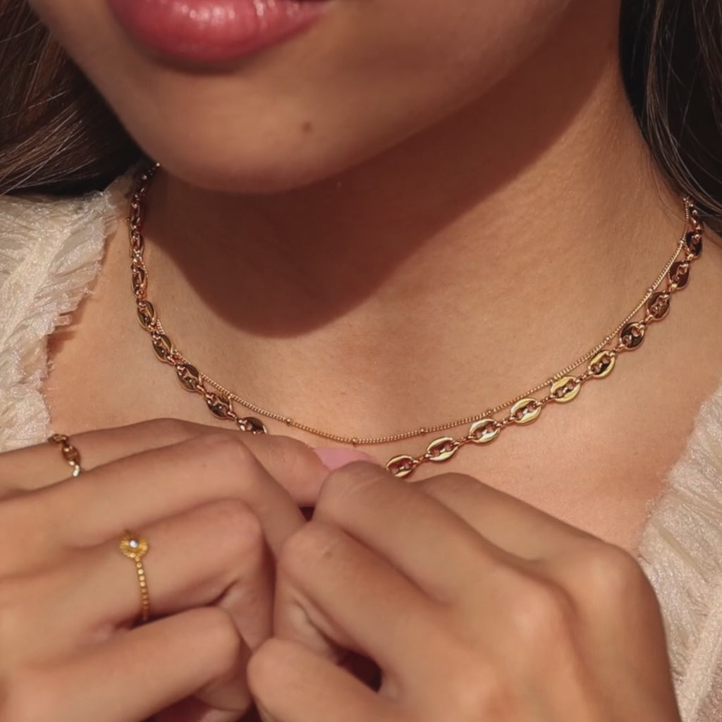 Evil Eye Toggle Necklace