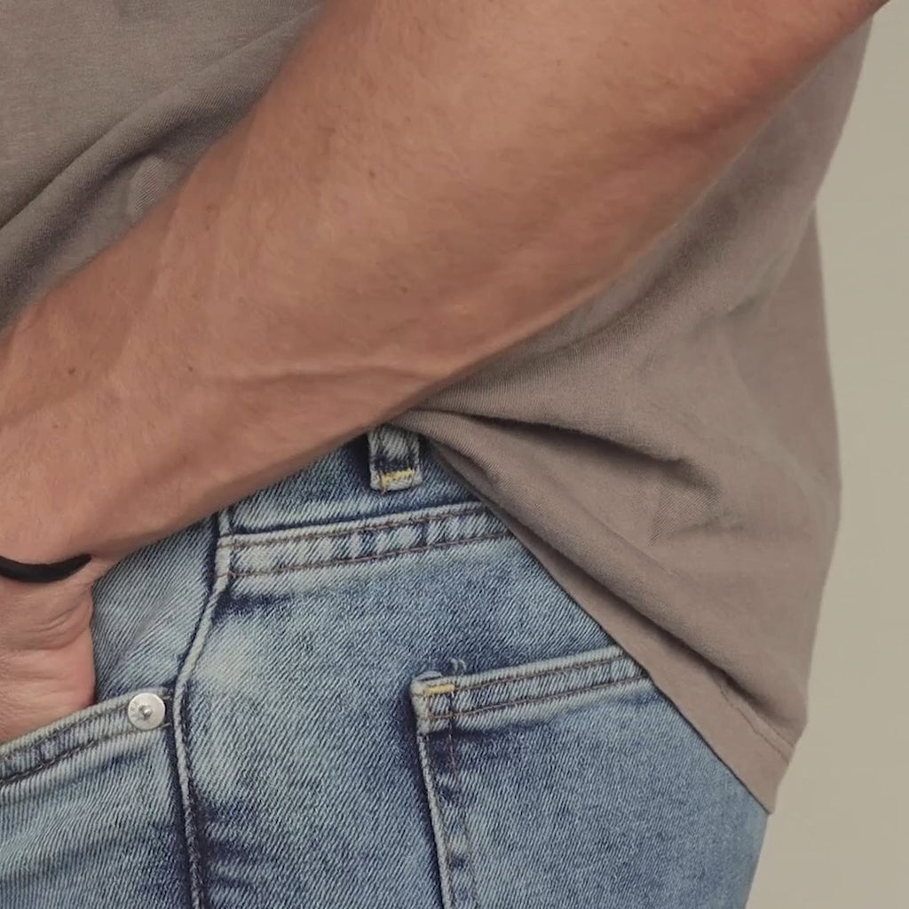 Men's Black Cuff Bracelet