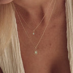 Collier Duo Étoile Opale