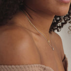 Sage Diamond Necklace