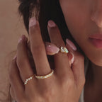 Opal Diamond Toi et Moi Ring