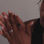 Bague Onyx Heure de Minuit