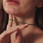 Tiny Aventurine Choker Necklace
