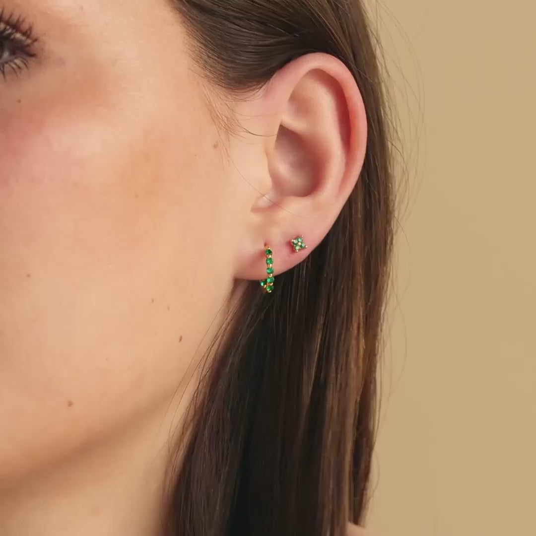 Sementales de flores de hiedra esmeralda