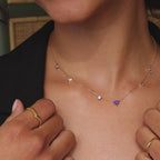 Collier Station Améthyste