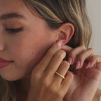 Boucles d'oreilles en fil de jade