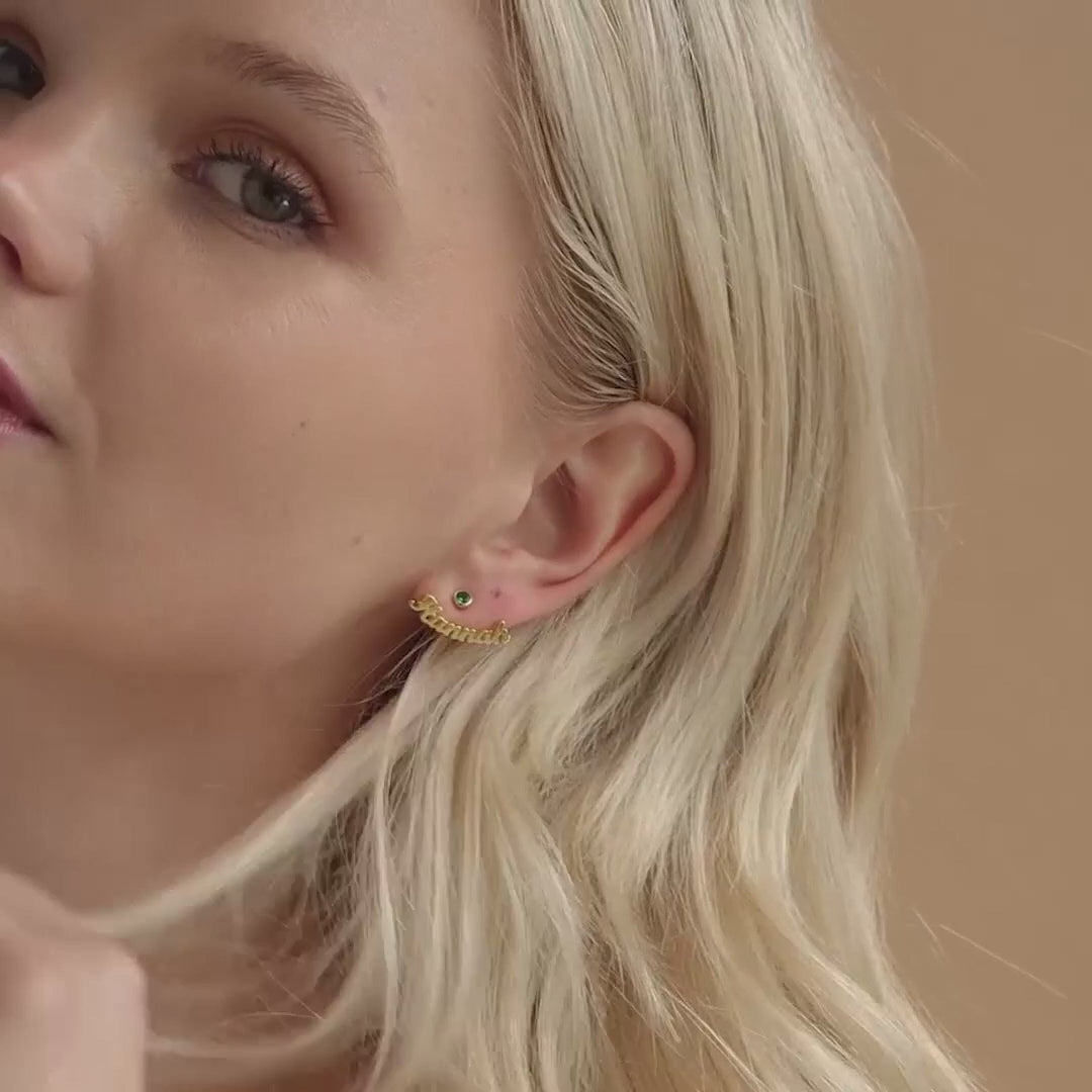 Vestes d'oreille avec nom de Londres