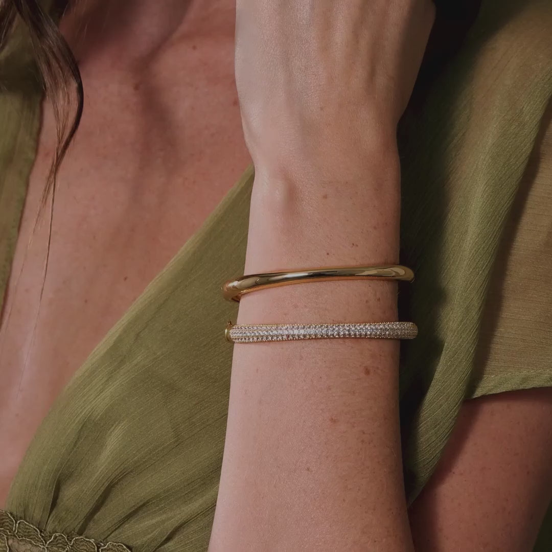 Flow Bangle Bracelet