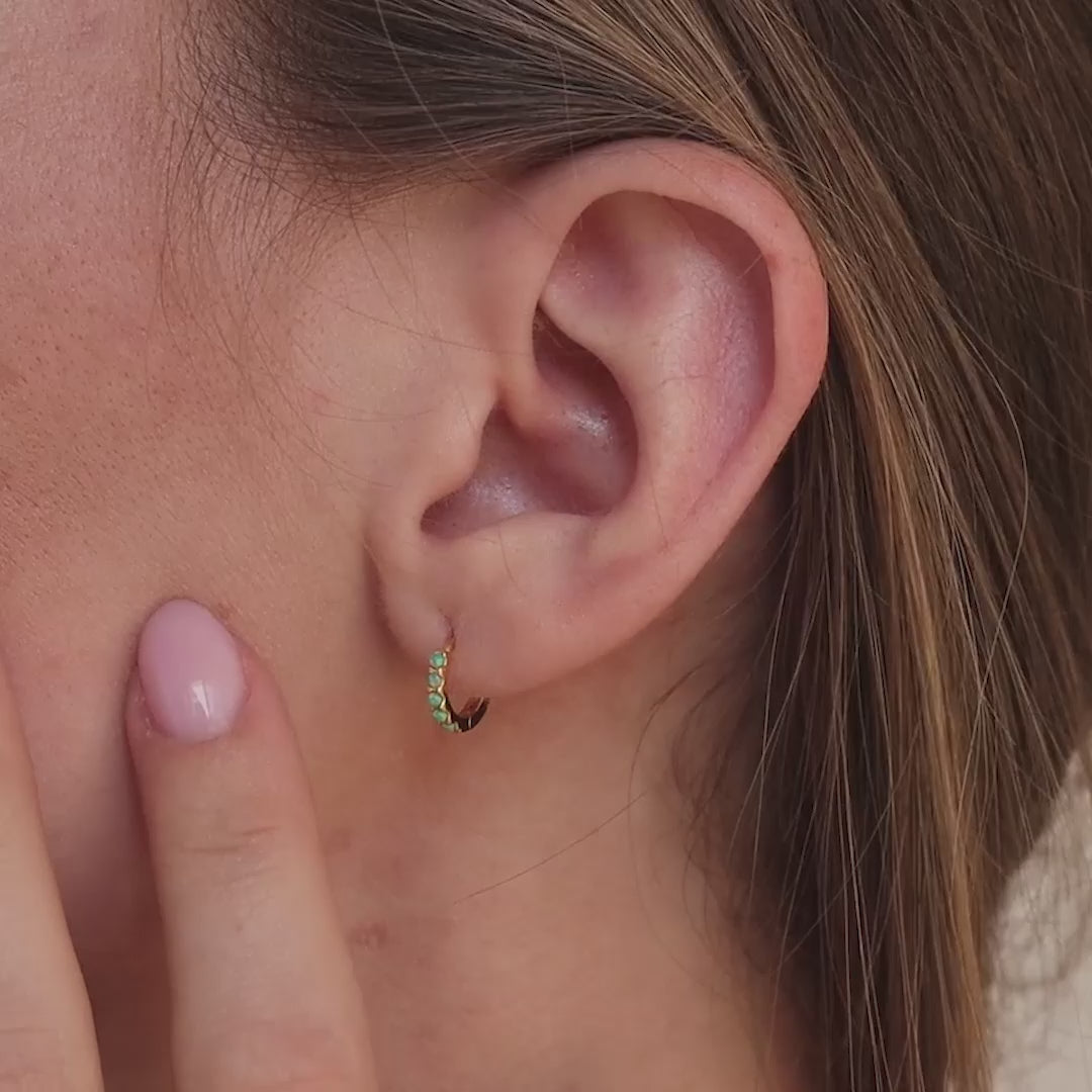 Huggies opale verte jardin