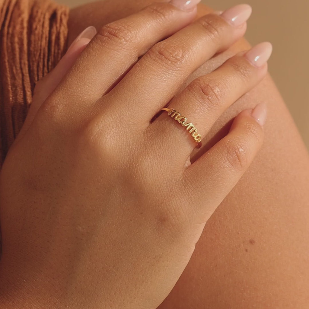 Dainty Mama Ring