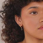 Onyx Diamond Earrings Set