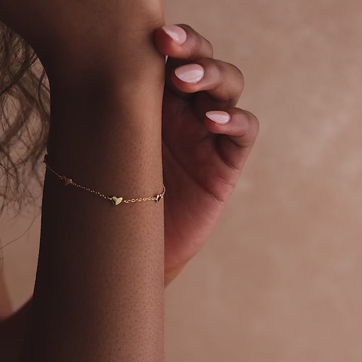 Heart Station Bracelet