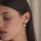 Love Knot Pearl Earrings