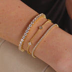 Bold Diamond Tennis Bracelet