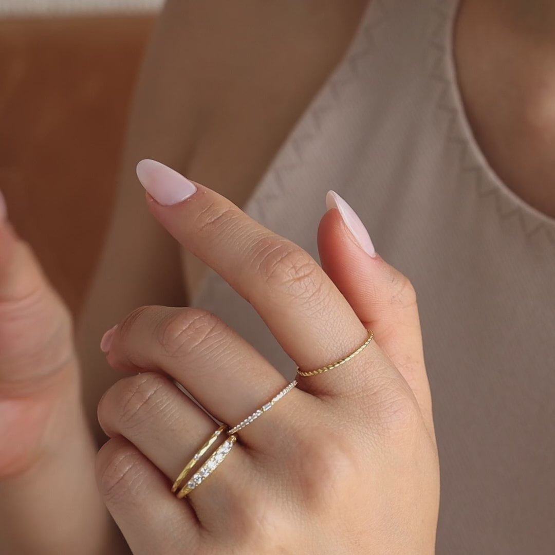 Diamond Station Ring