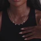 Pave Letter Necklace