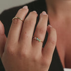 Multiple Baguette Birthstone Ring