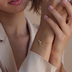 Carrie Initial Bracelet