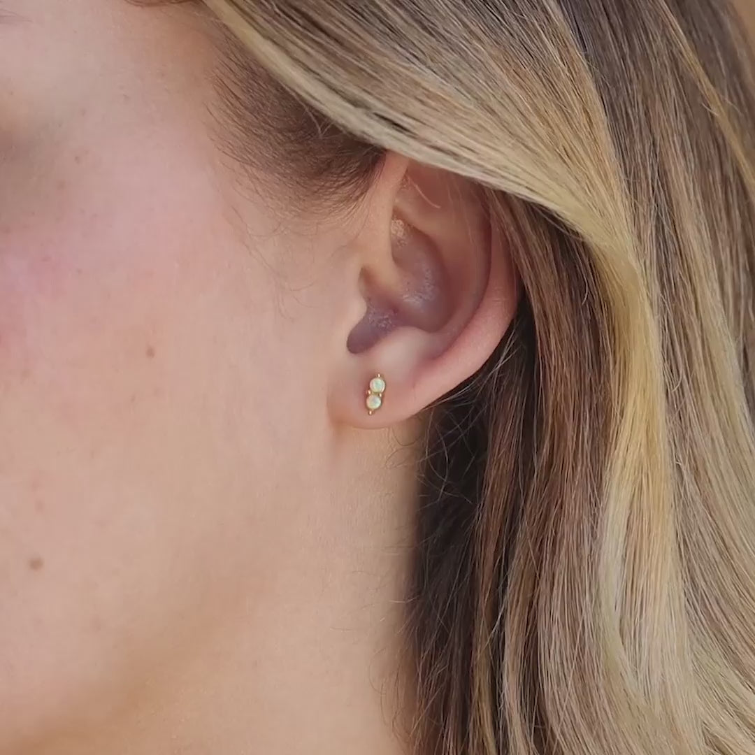 Clous Duo Pierre de Naissance