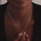 Zina Necklace in Silver