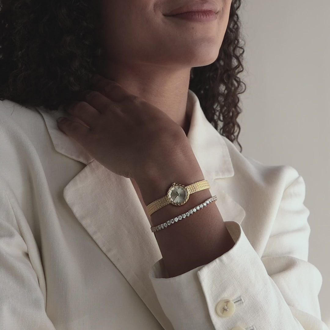 Round Braided Timepiece