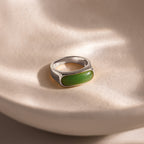 Jade Signet Ring